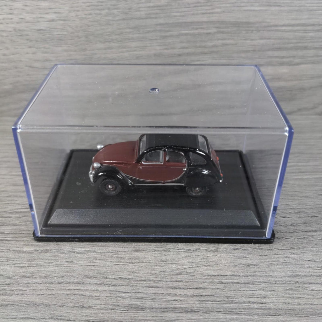 Oxford Automobile Company Maroon Citroen 2CV 1:76 Scale Die-Cast Model