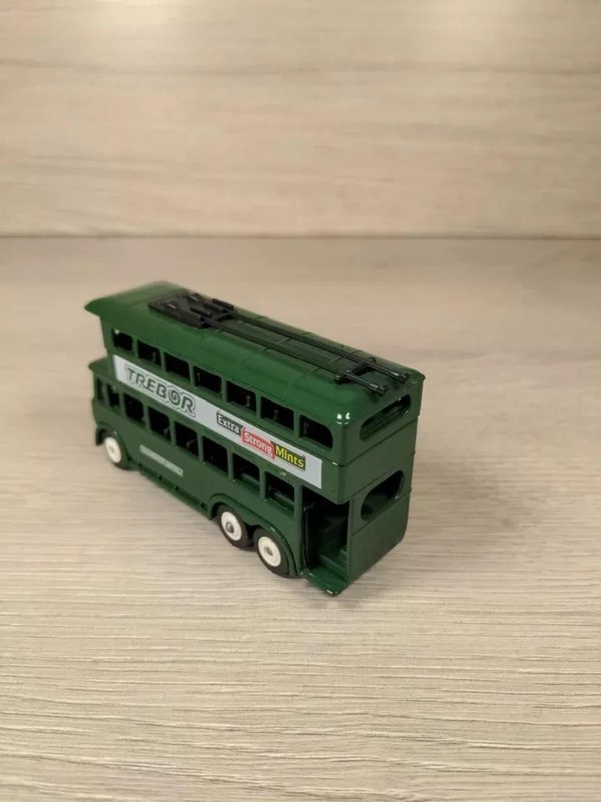 Lledo Promotional Models Trebor Extra Strong Mints Bus - Retrorama UK