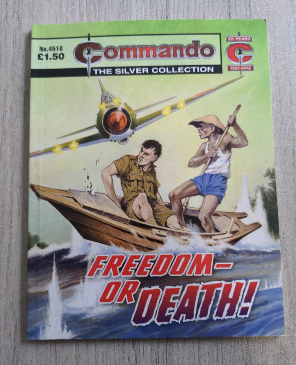 Commando Comic Issue Number 4510 Freedom Or Death - Retrorama UK