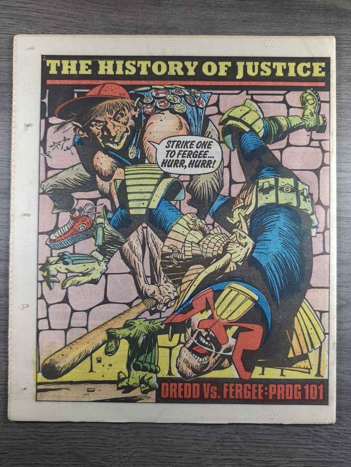 2000AD Prog 451 Featuring Judge Dread Comic 4th Jan 1986 Vintage Retro Comic