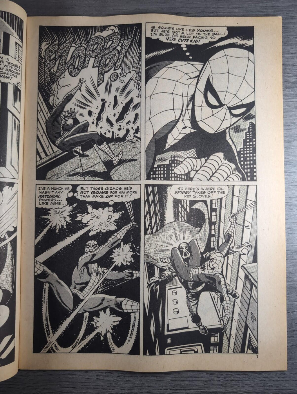 Spider-Man Comics Weekly No 97 Marvel Comics UK 21st December 1974 Vintage Comic