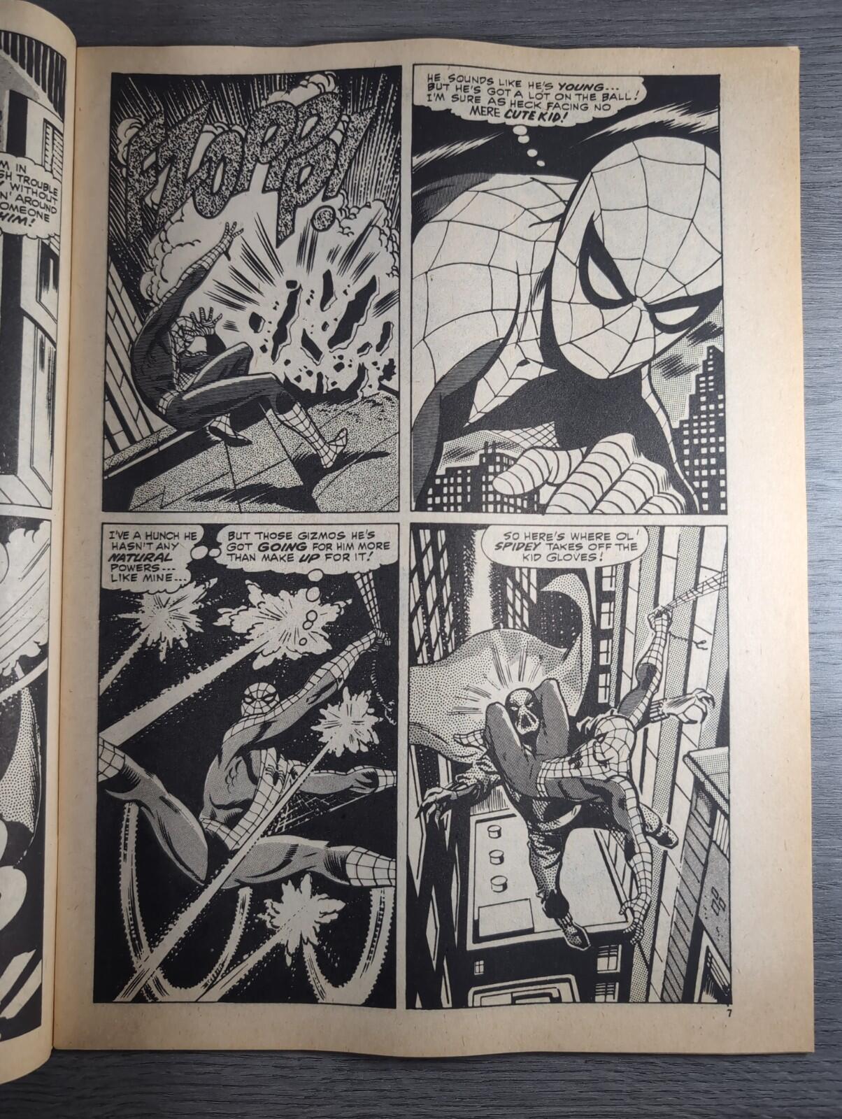 Spider-Man Comics Weekly No 97 Marvel Comics UK 21st December 1974 Vintage Comic
