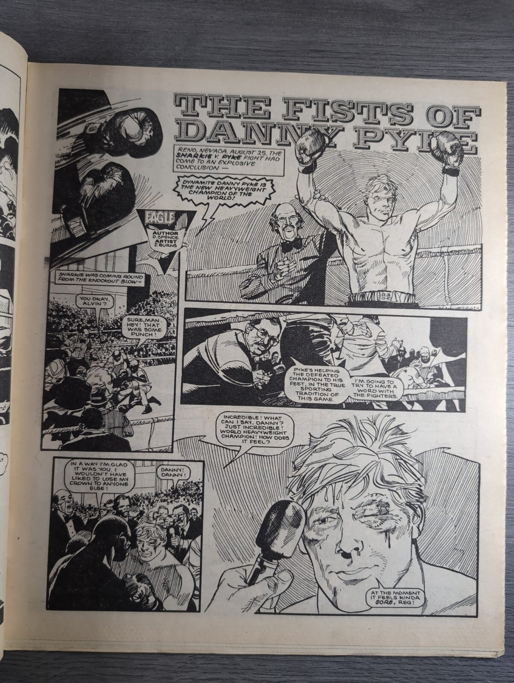 Eagle Comic Issue 21st July 1984 Vintage Retro UK Comic