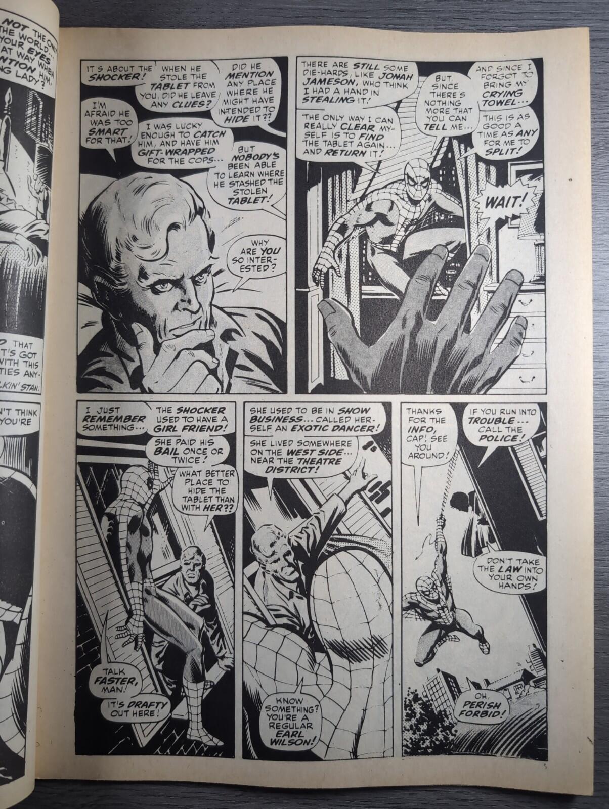 Spider-Man Comics Weekly No 86 Marvel Comics UK 5th October 1974 Vintage Comic
