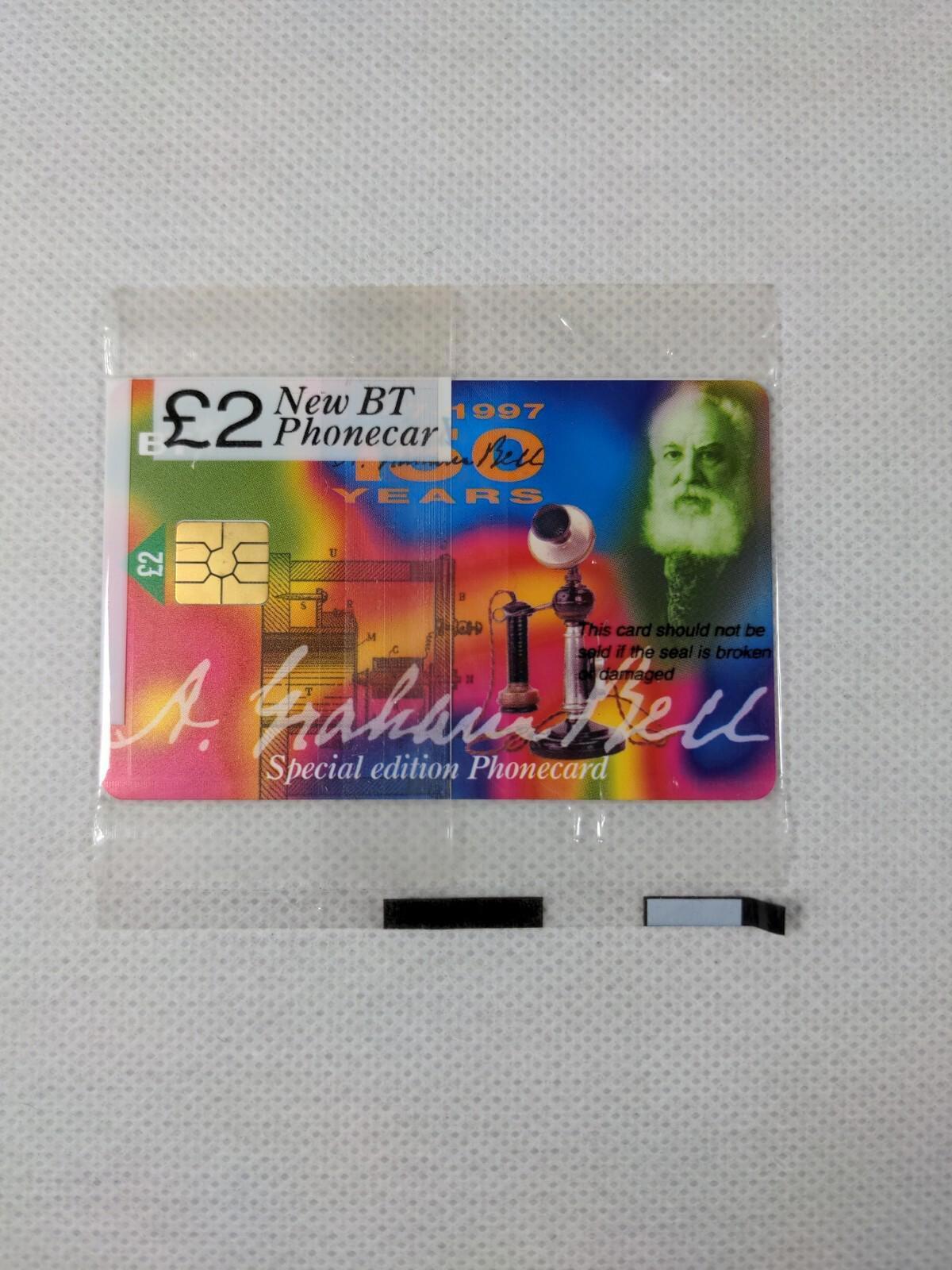 BT Phone Card  Special Edition Unused Vintage £2 Chip Phonecard Unopened Sealed