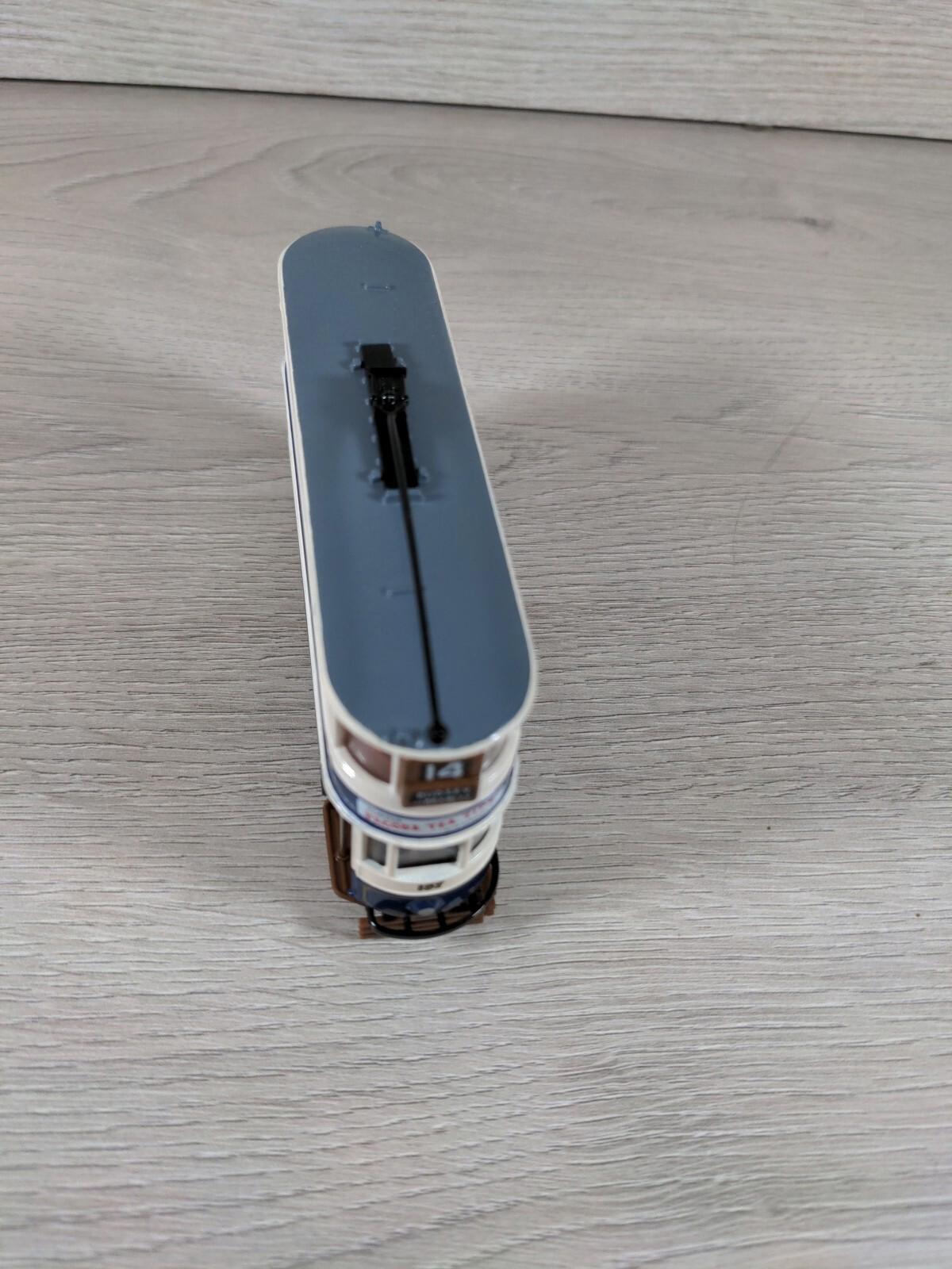 Exclusive First Editions Leeds Tramcar Evening Post 14303 1:76 Diecast Model