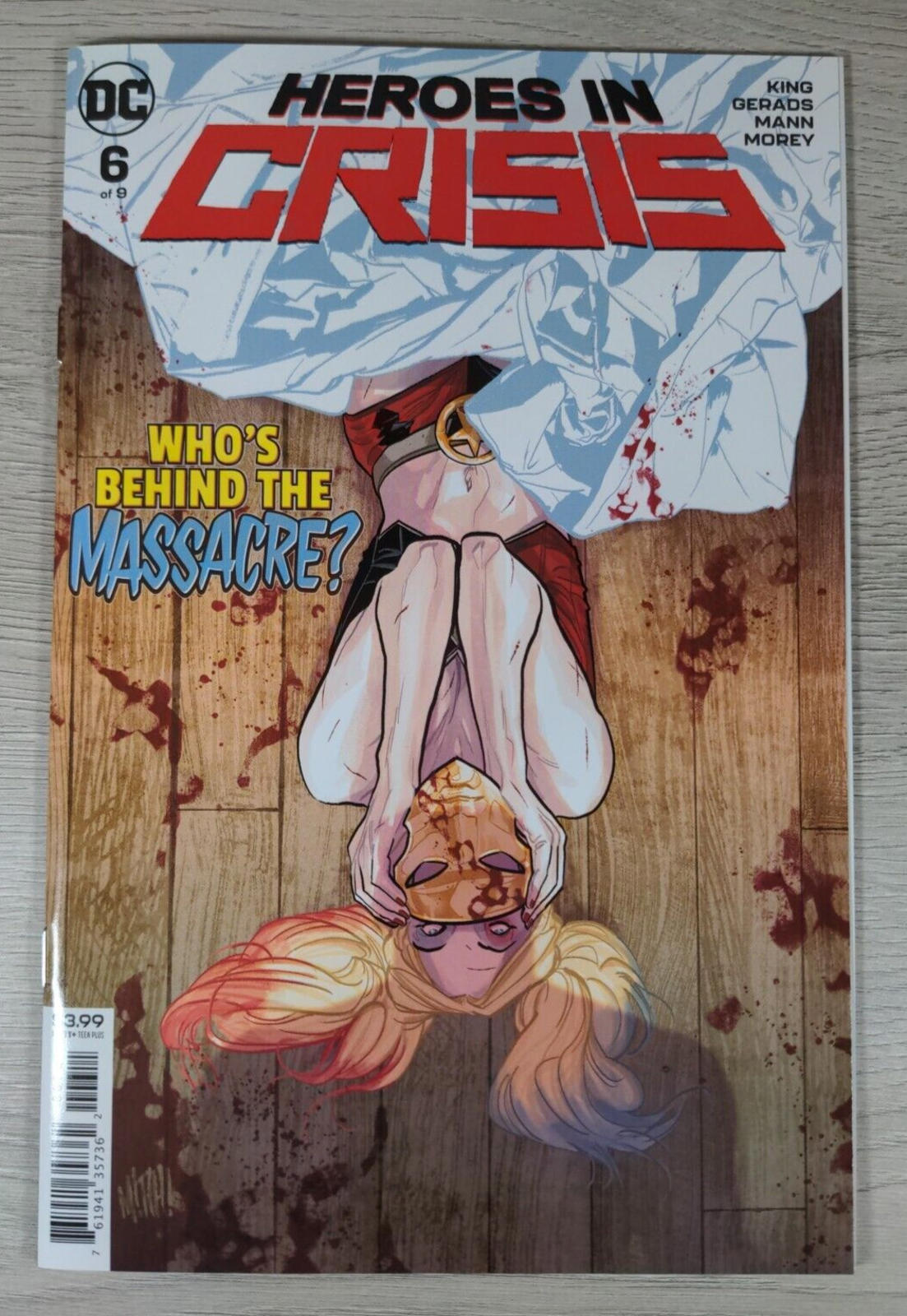 DC Comics  Heroes In Crisis Issue No 6 2019 King Mann Morey