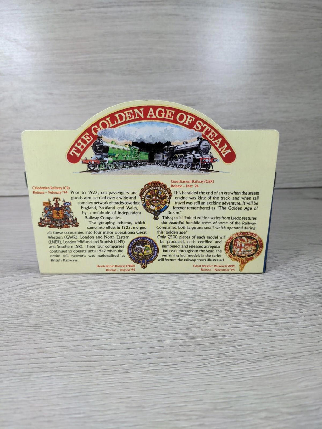 Lledo The Golden Age of Steam 1920 Model T Ford Van 6127 Great Eastern Railway - Retrorama UK