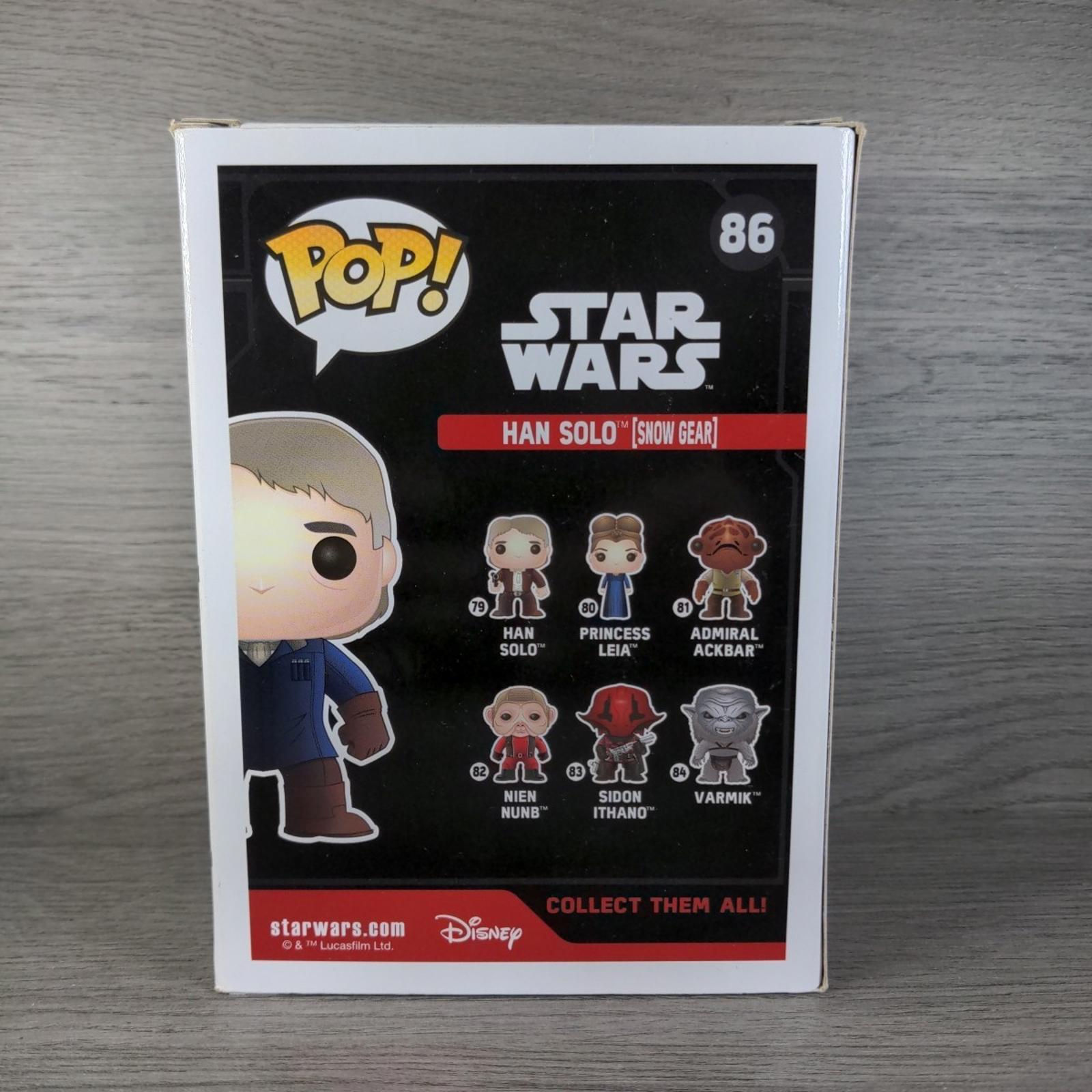 Han Solo in Snow Gear Funko Pop! 86 Loot Crate Exclusive Vinyl Figure Toy Figure