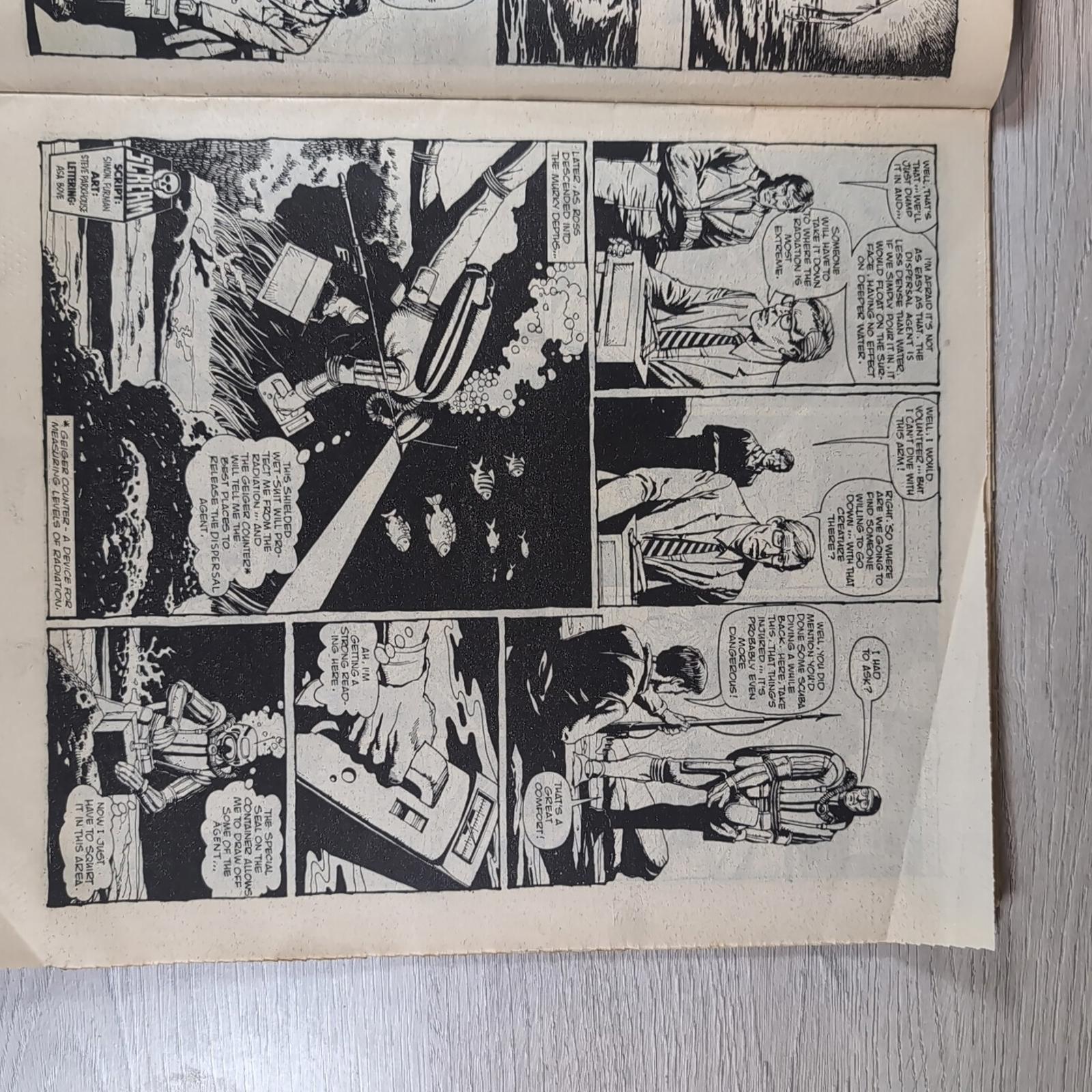Scream! Comic Issue Number 14 23rd June 1984