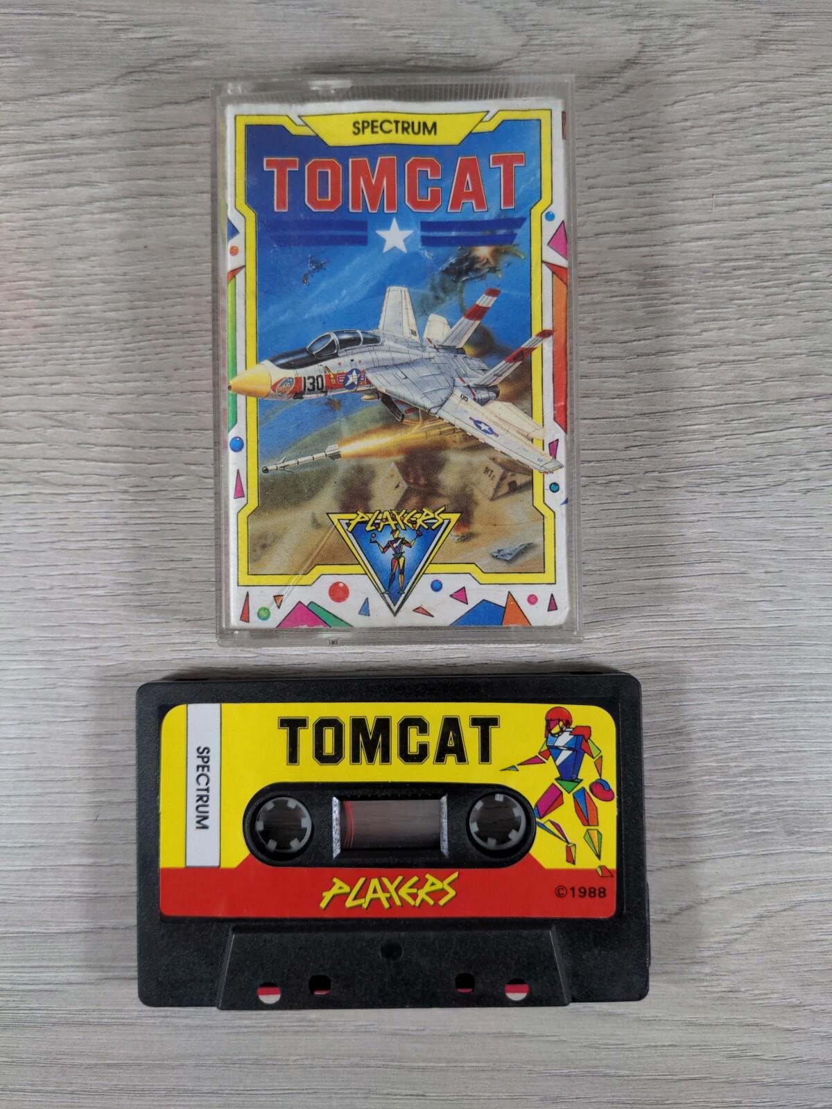 Tomcat ZX Spectrum 48K 128K Game Cassette Tested & Working