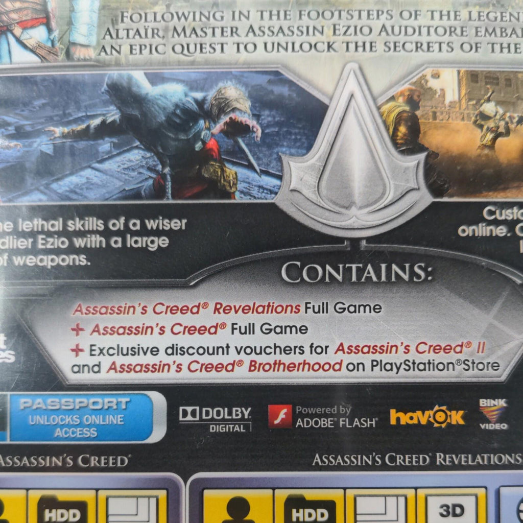 Assassin's Creed Revelations 2011 PlayStation 3 PS3  New In Film Seal