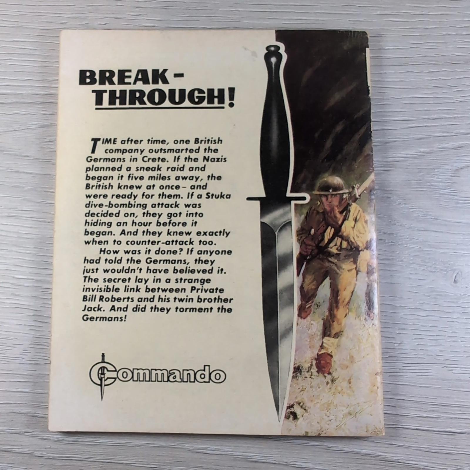 Commando Comic Issue Number 835 Break-Through!