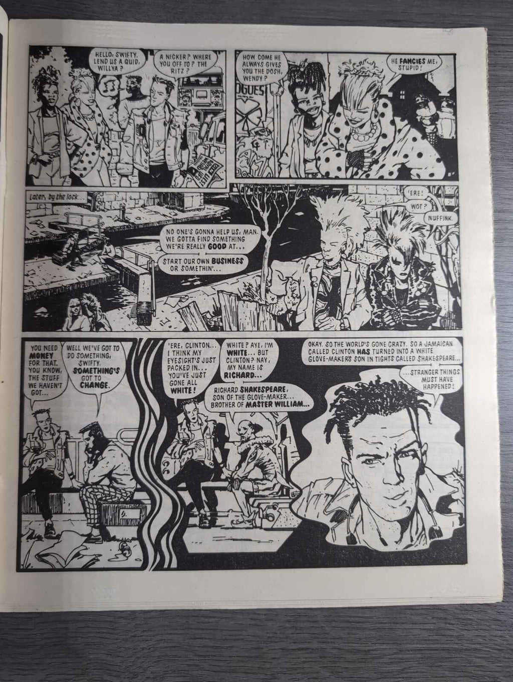 2000AD Prog 468 Featuring Judge Dread Comic 3rd May 1986 Vintage Retro Comic