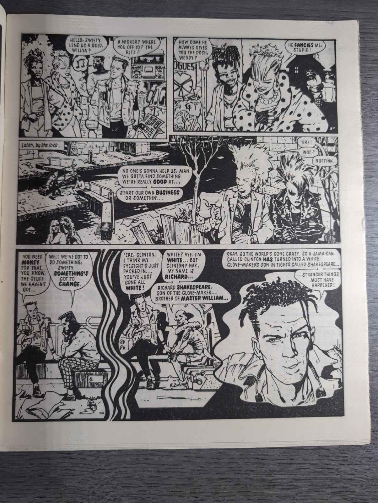 2000AD Prog 468 Featuring Judge Dread Comic 3rd May 1986 Vintage Retro Comic