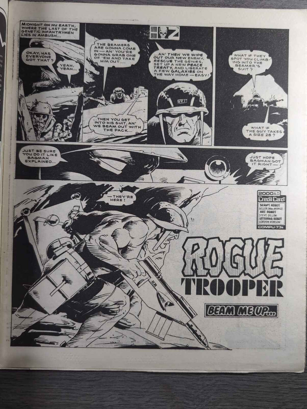 2000AD Prog 496 Featuring Judge Dread Comic 15th Nov 1986 Vintage Retro Comic