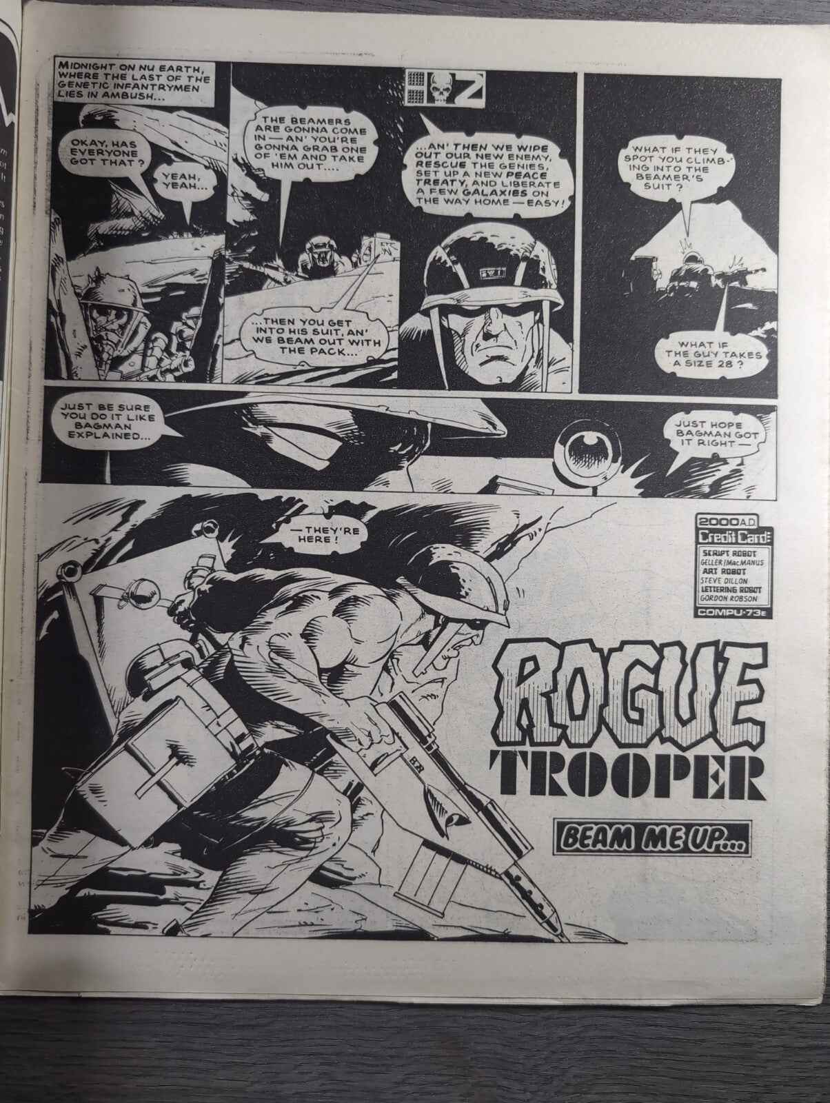 2000AD Prog 496 Featuring Judge Dread Comic 15th Nov 1986 Vintage Retro Comic