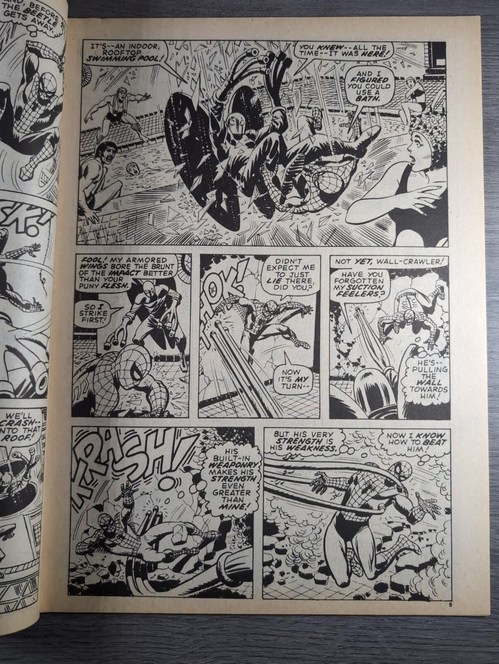 Spider-Man Comics Weekly No 126 Marvel Comics UK 12th July 1975 Vintage Comic