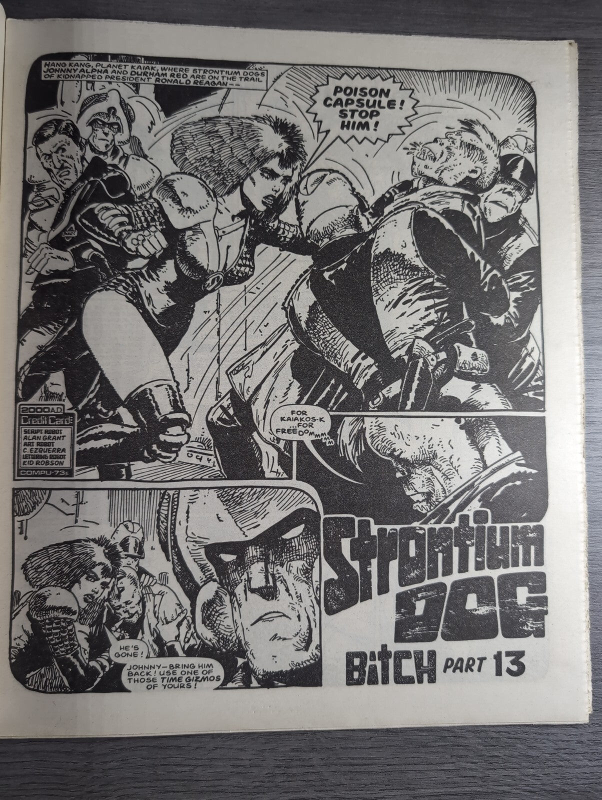 2000AD Prog 517 Featuring Judge Dread Comic 11th April 1987 Vintage Retro Comic