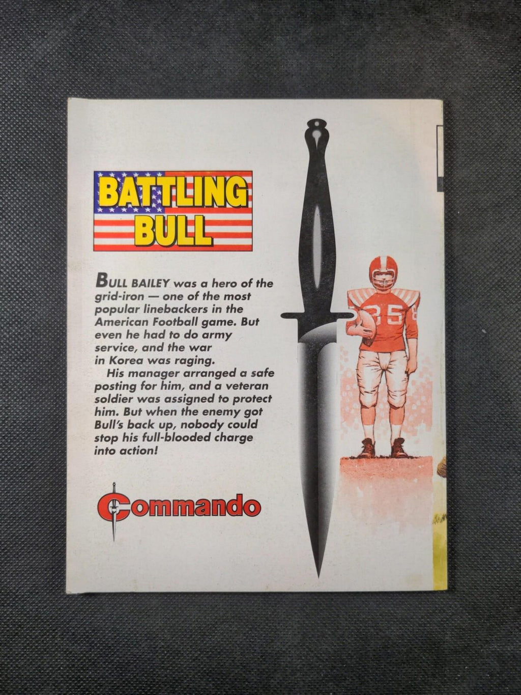 Commando Comic Issue Number 3129 Battling Bull Vintage War Comic