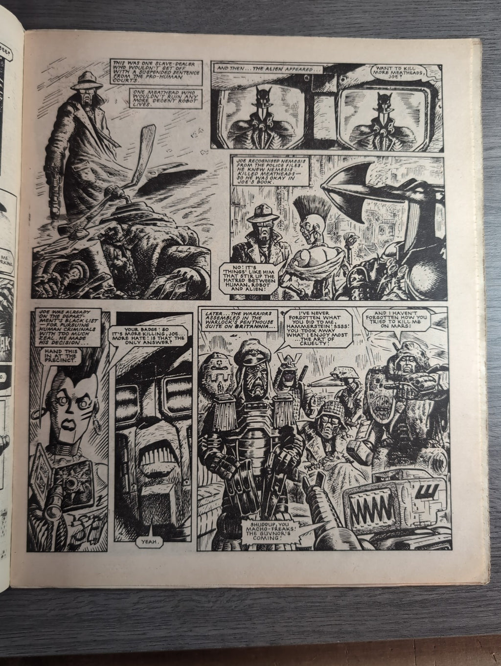 2000AD Prog 400 Featuring Judge Dread Comic 12th Jan 1985 Vintage Retro Comic