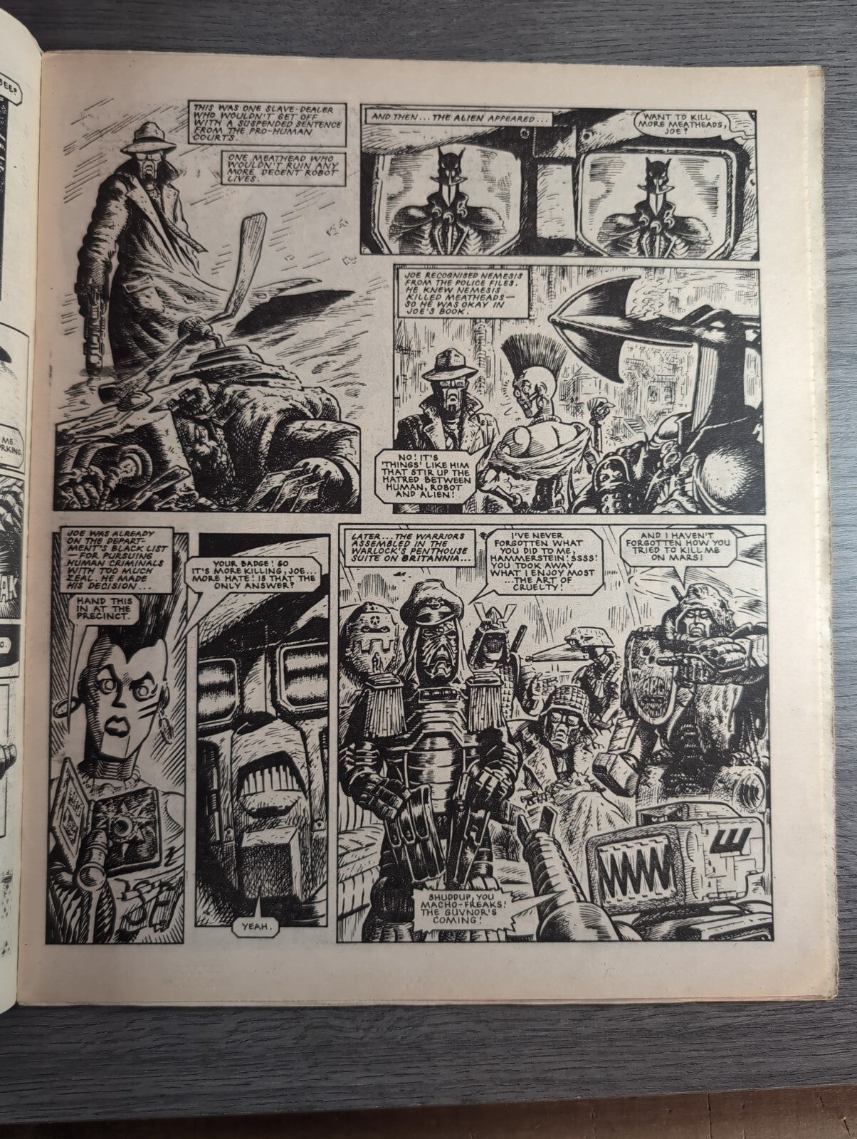 2000AD Prog 400 Featuring Judge Dread Comic 12th Jan 1985 Vintage Retro Comic