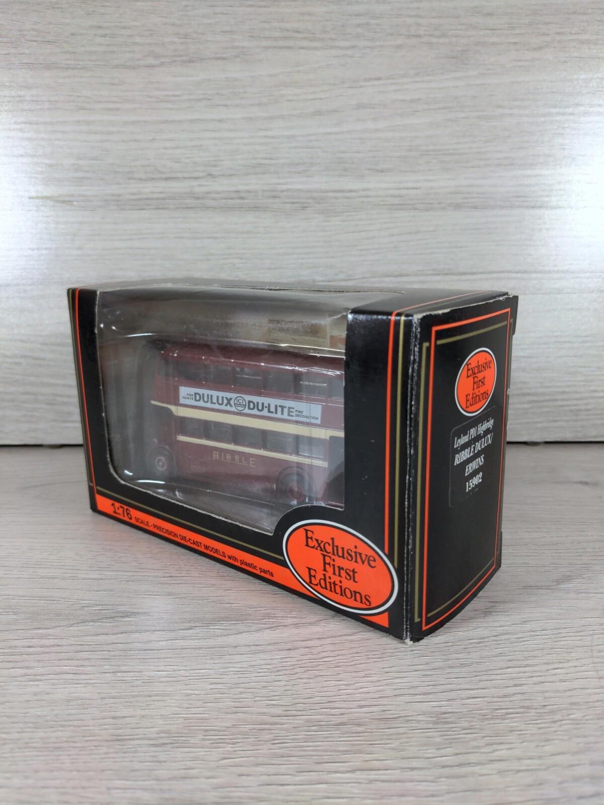 Exclusive First Editions Leyland PD1 Highbridge Ribble Dulux/Erwins Bus 15902 - Retrorama UK
