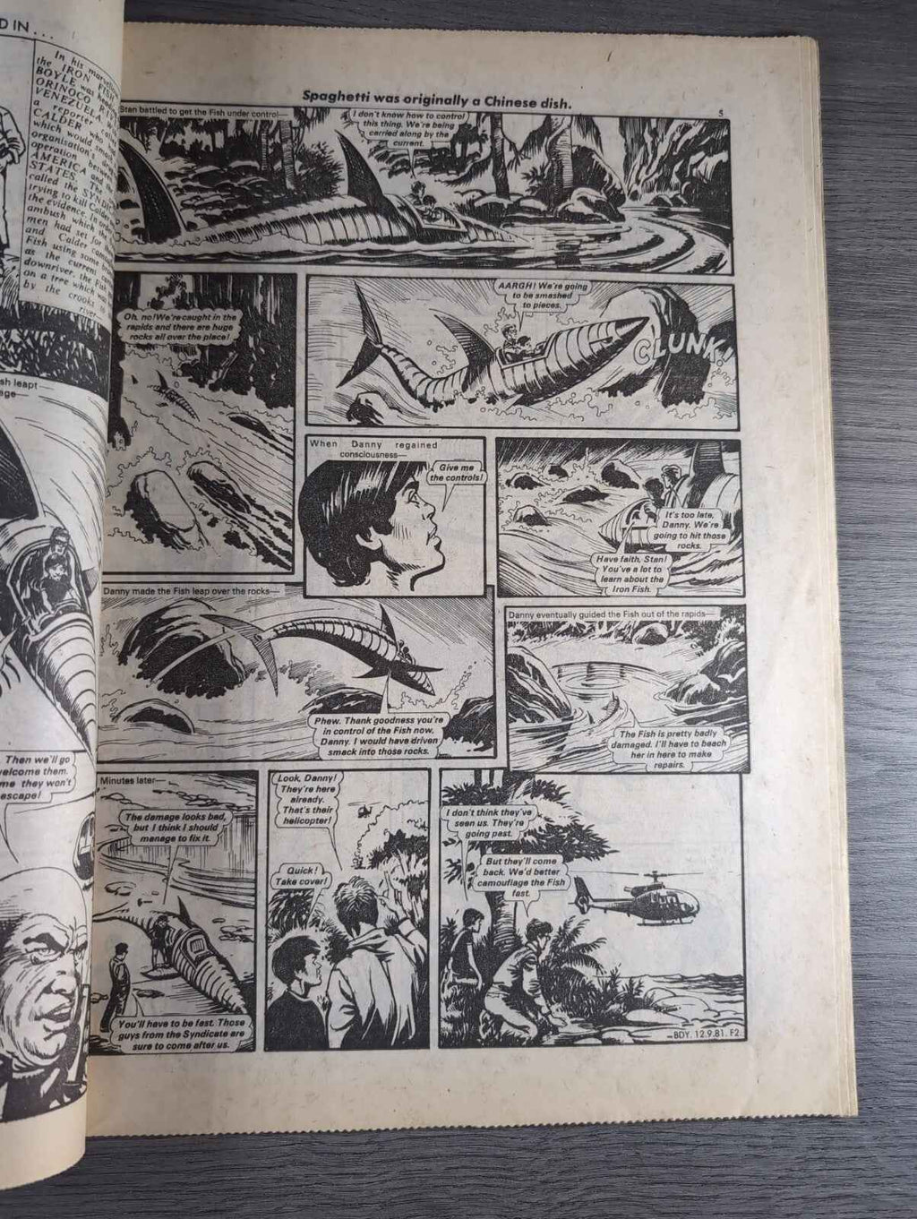 Buddy Comic Issue No 31 12th September 1981 Vintage Retro Comic