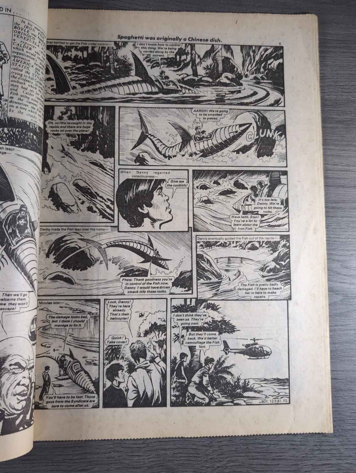 Buddy Comic Issue No 31 12th September 1981 Vintage Retro Comic