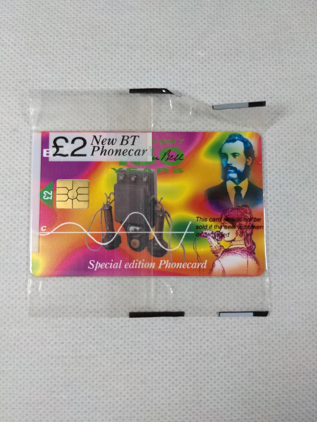 BT Phone Card  Special Edition Unused Vintage £2 Chip Phonecard Unopened Sealed - Retrorama UK