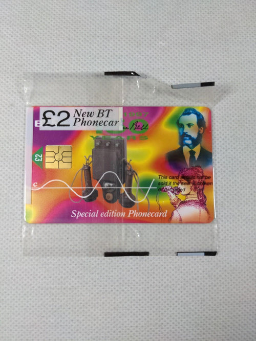 BT Phone Card  Special Edition Unused Vintage £2 Chip Phonecard Unopened Sealed - Retrorama UK