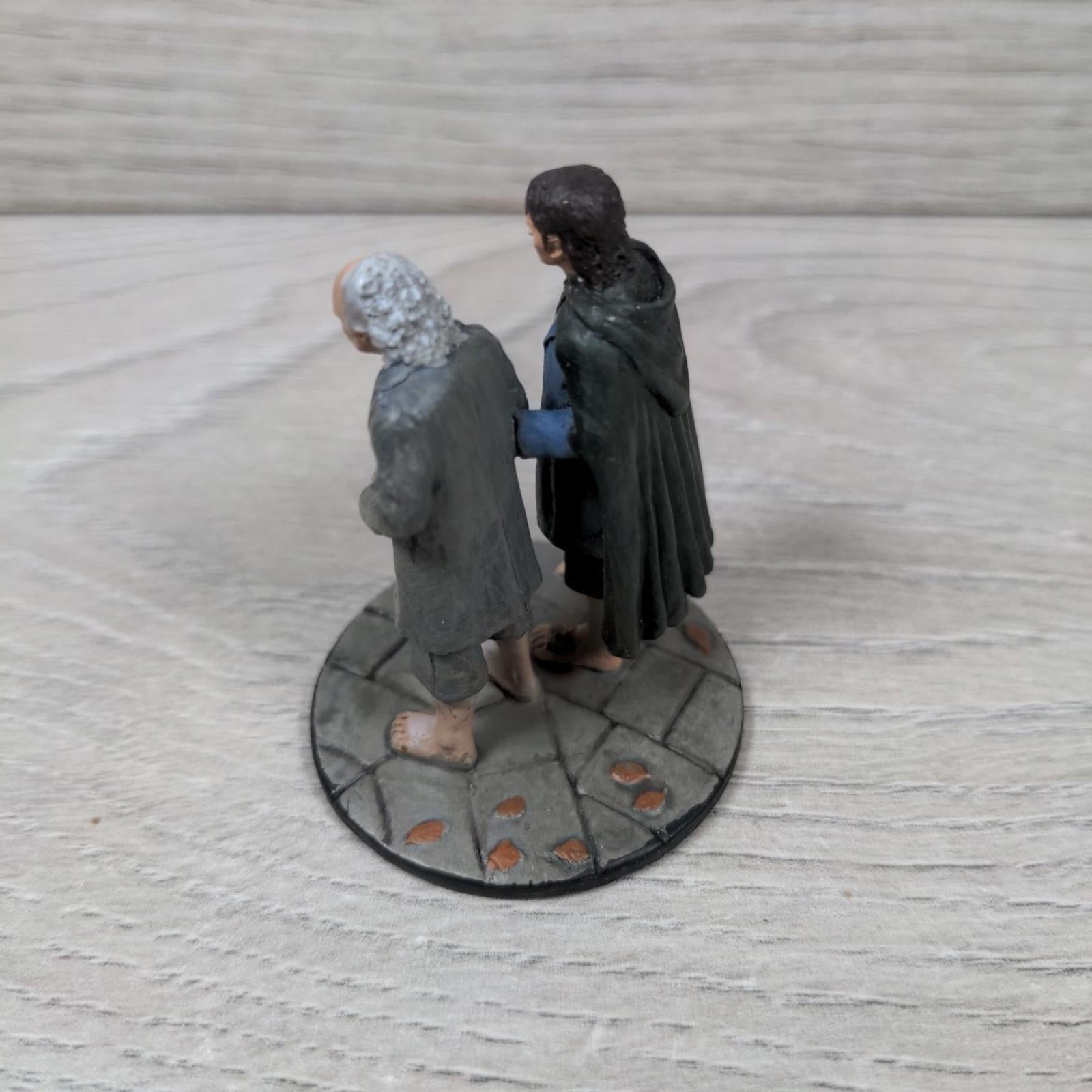 Eaglemoss Bilbo & Frodo Lord of the Rings Collectors Models Metal Figure 2006