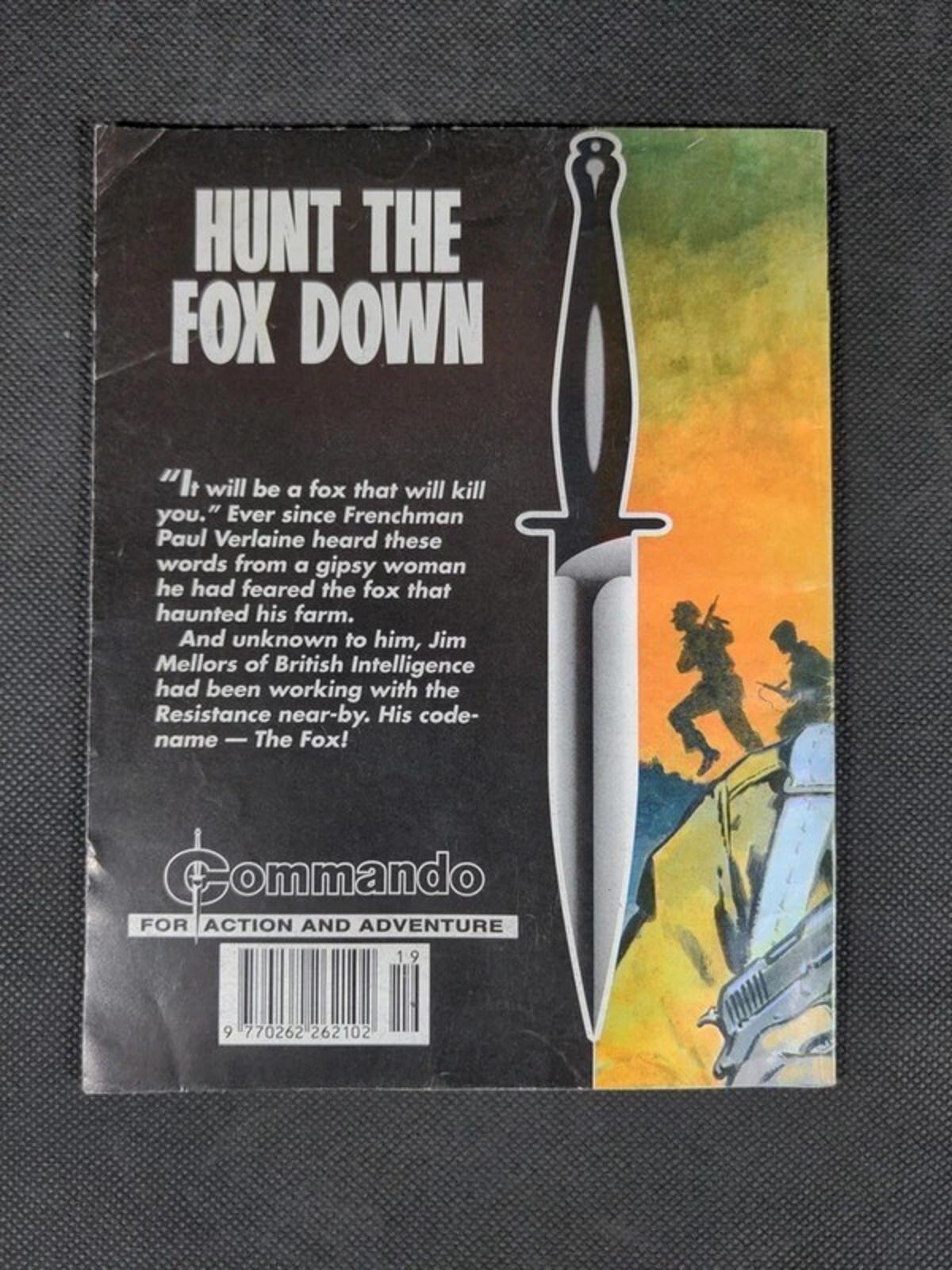 Commando Comic Issue Number 3468 Hunt The Fox Down - Retrorama UK