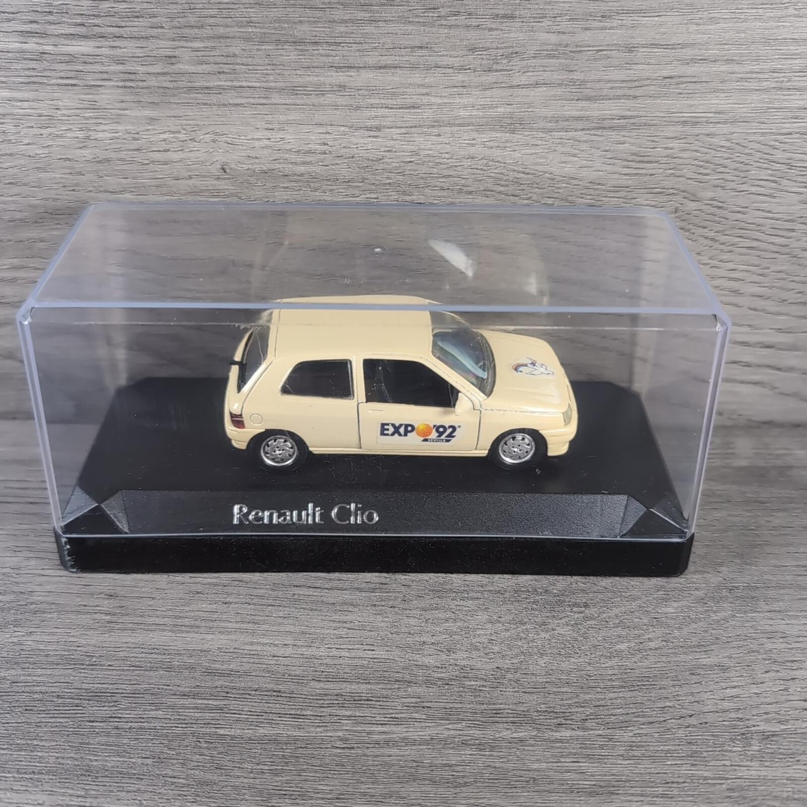 Solido Renault Clio Expo 92 1:43 Scale Diecast Model Car