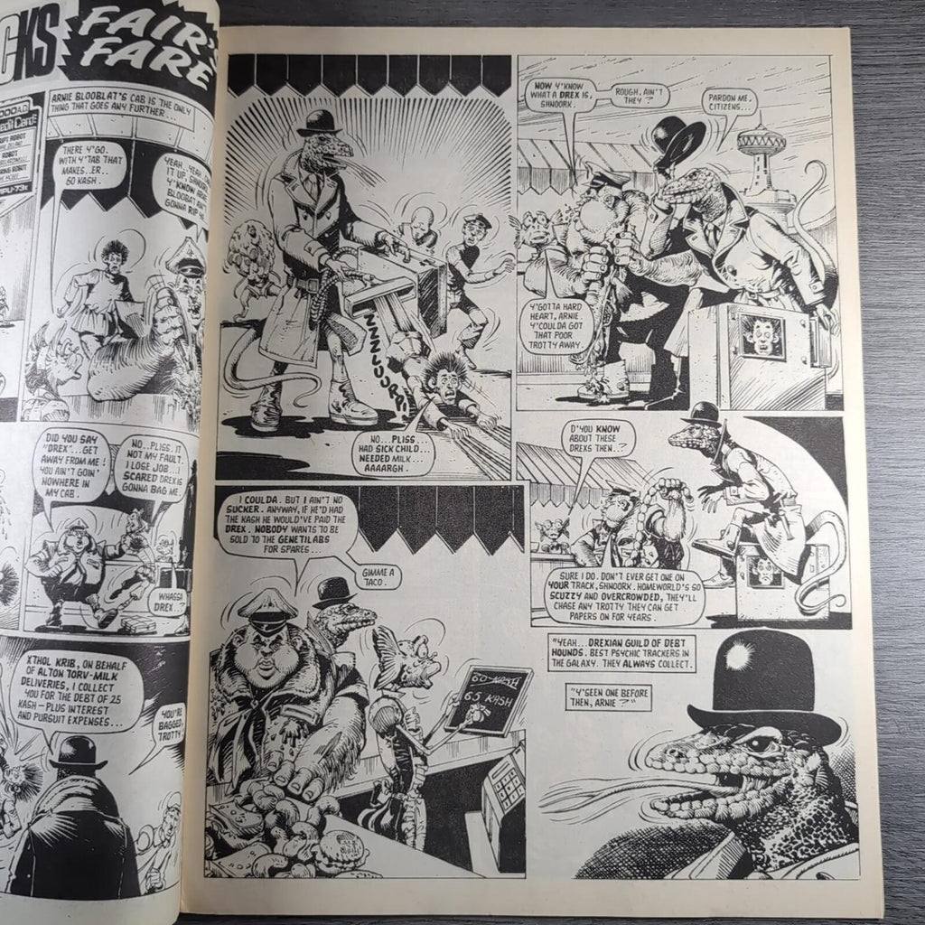 2000AD Prog 530 Featuring Judge Dredd 11th July 1987 Vintage Comic
