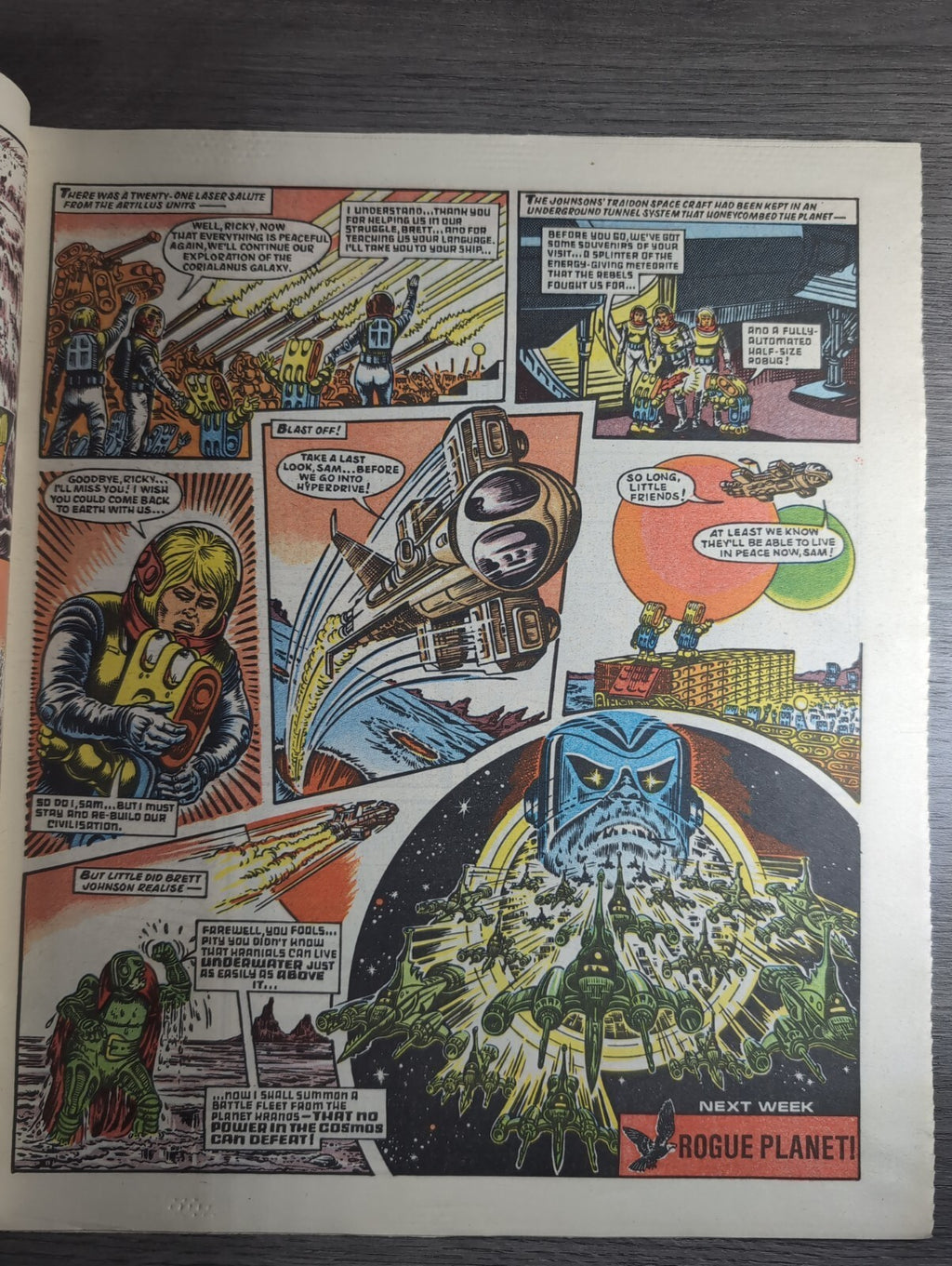 Eagle Comic Issue No. 240 25th October 1986 Vintage Retro UK Comic