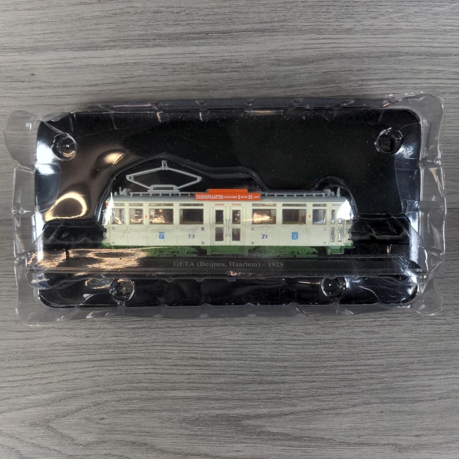 Atlas Editions Trams Of The World  GETE (Beijnes Haarlem) 1929 Model Tram