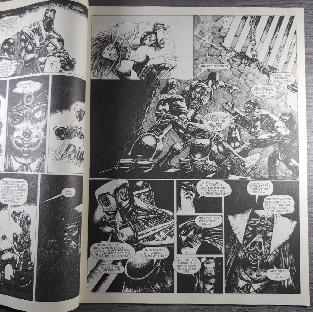 2000AD Prog 565  Featuring Judge Dredd 12th March 1988 Vintage Comic