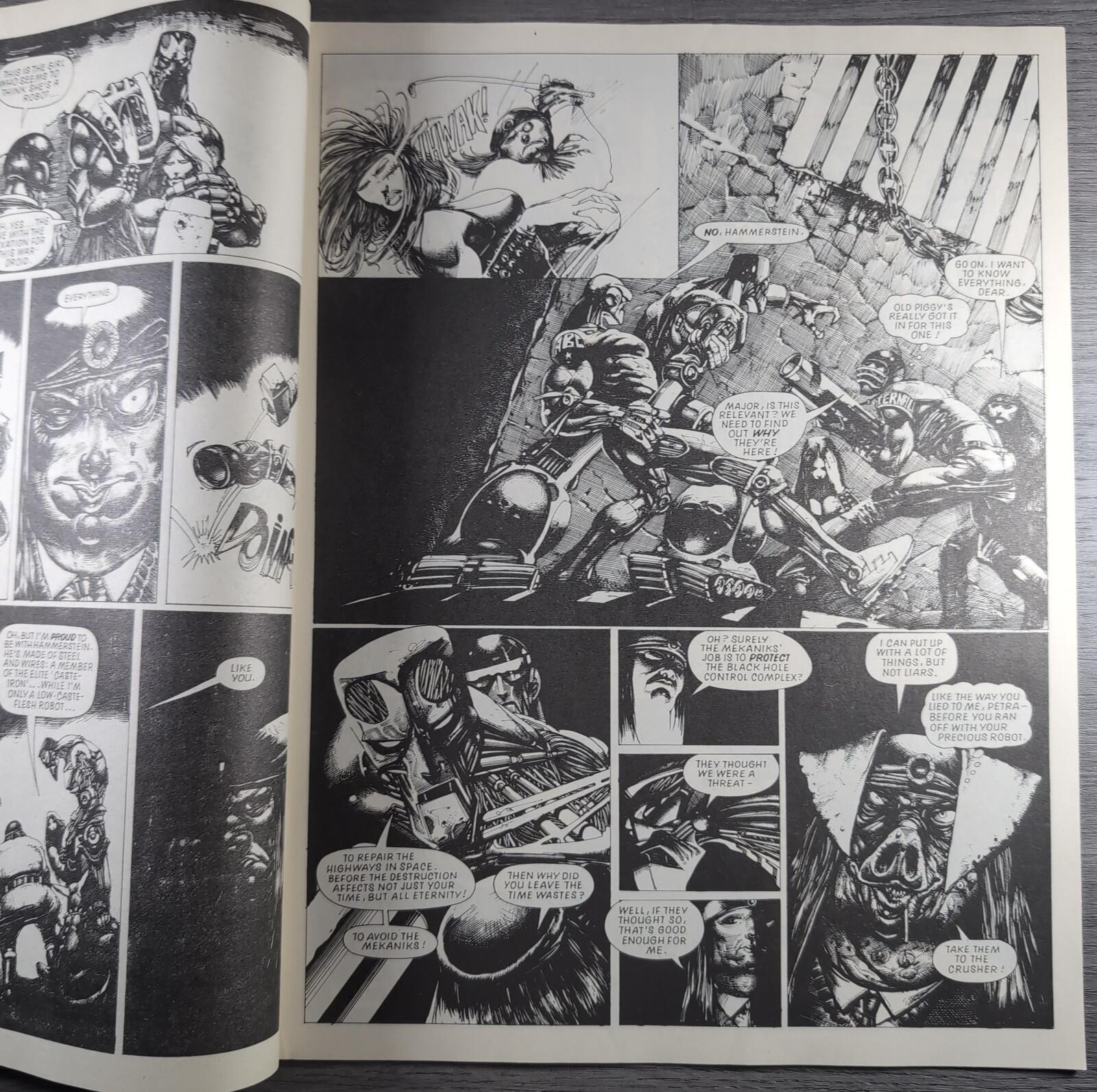 2000AD Prog 565  Featuring Judge Dredd 12th March 1988 Vintage Comic