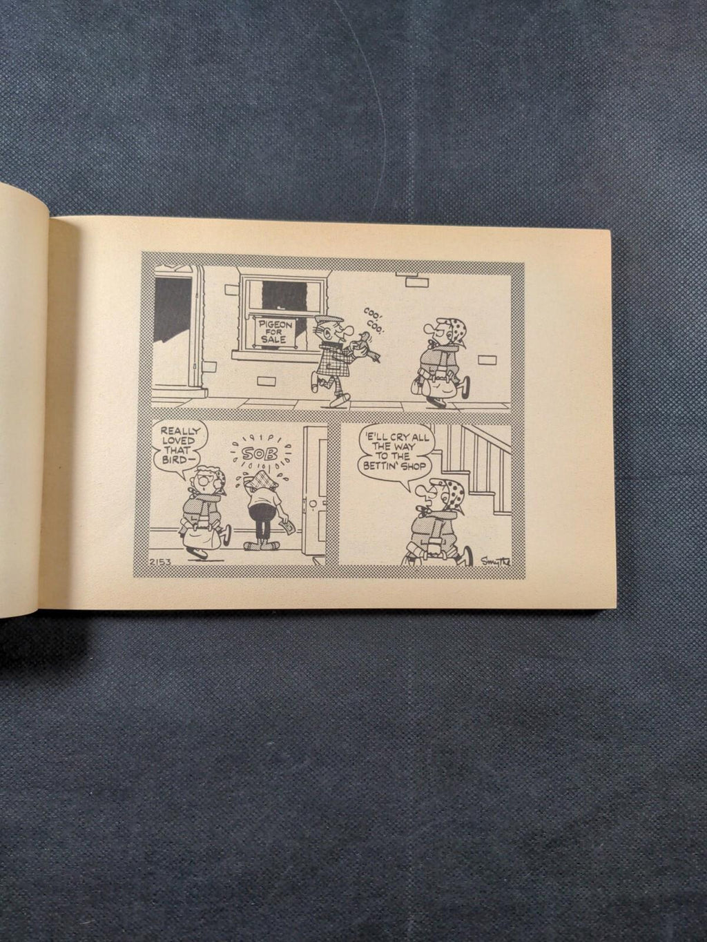 Andy Capp Cartons By Reg Smythe Issue No 43 Vintage Paperback ComiBook Year 1979 - Retrorama UK