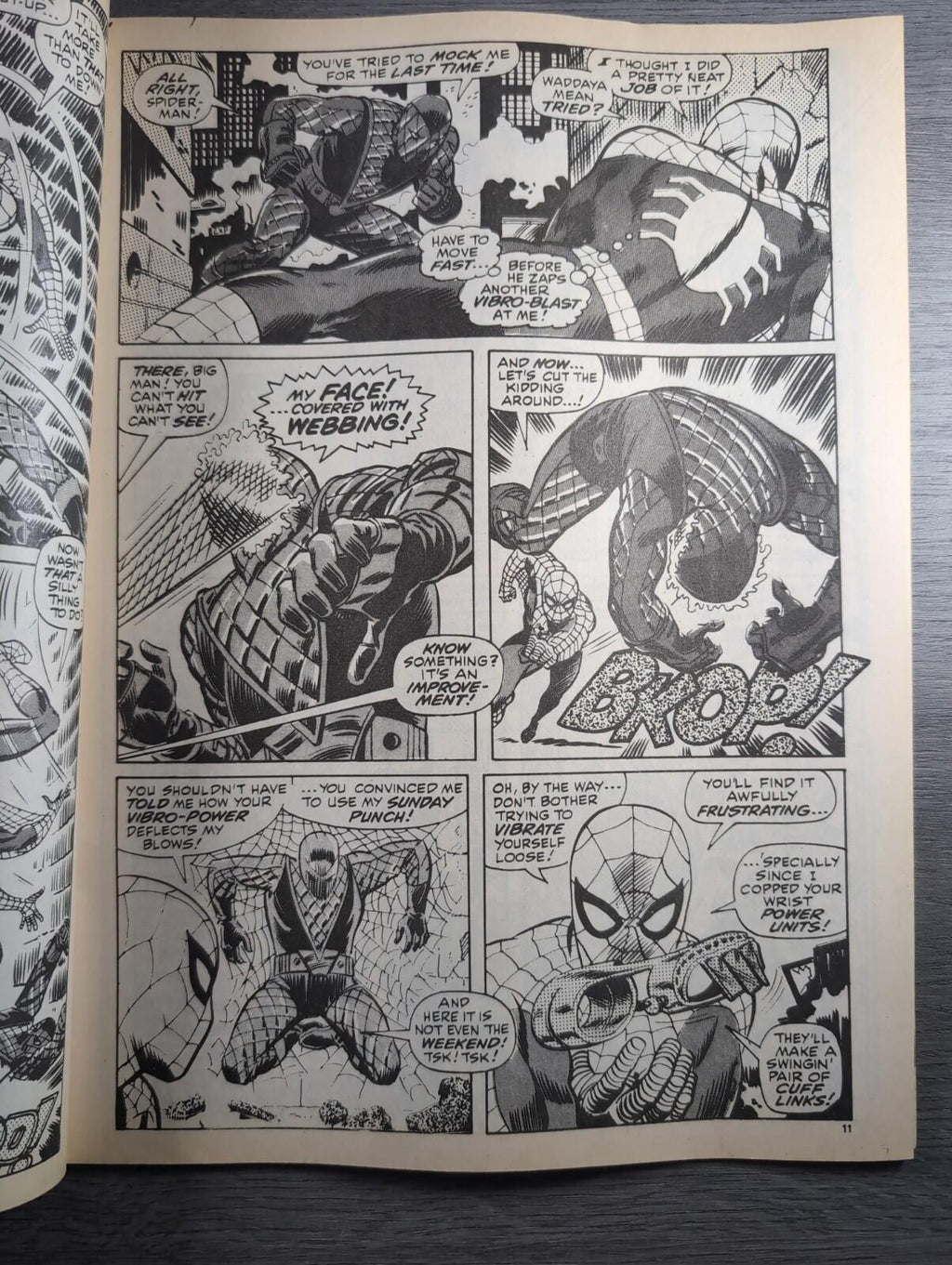 Spider-Man Comics Weekly No85 Marvel Comics UK 28th September 1974 Vintage Comic