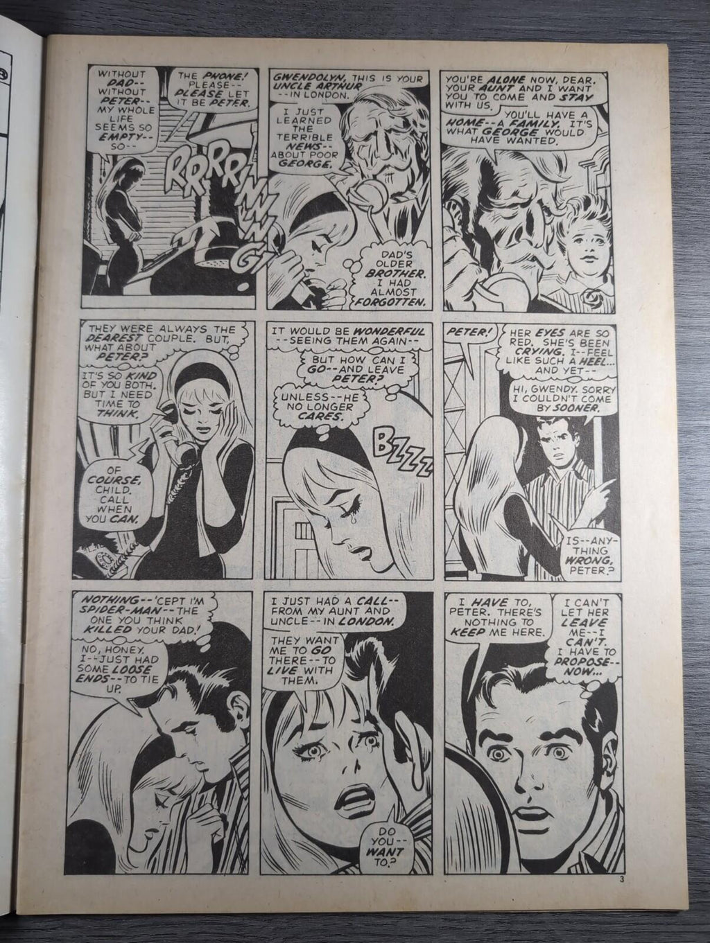 Spider-Man Comics Weekly No 123 Marvel Comics UK 21st June 1975 Vintage Comic