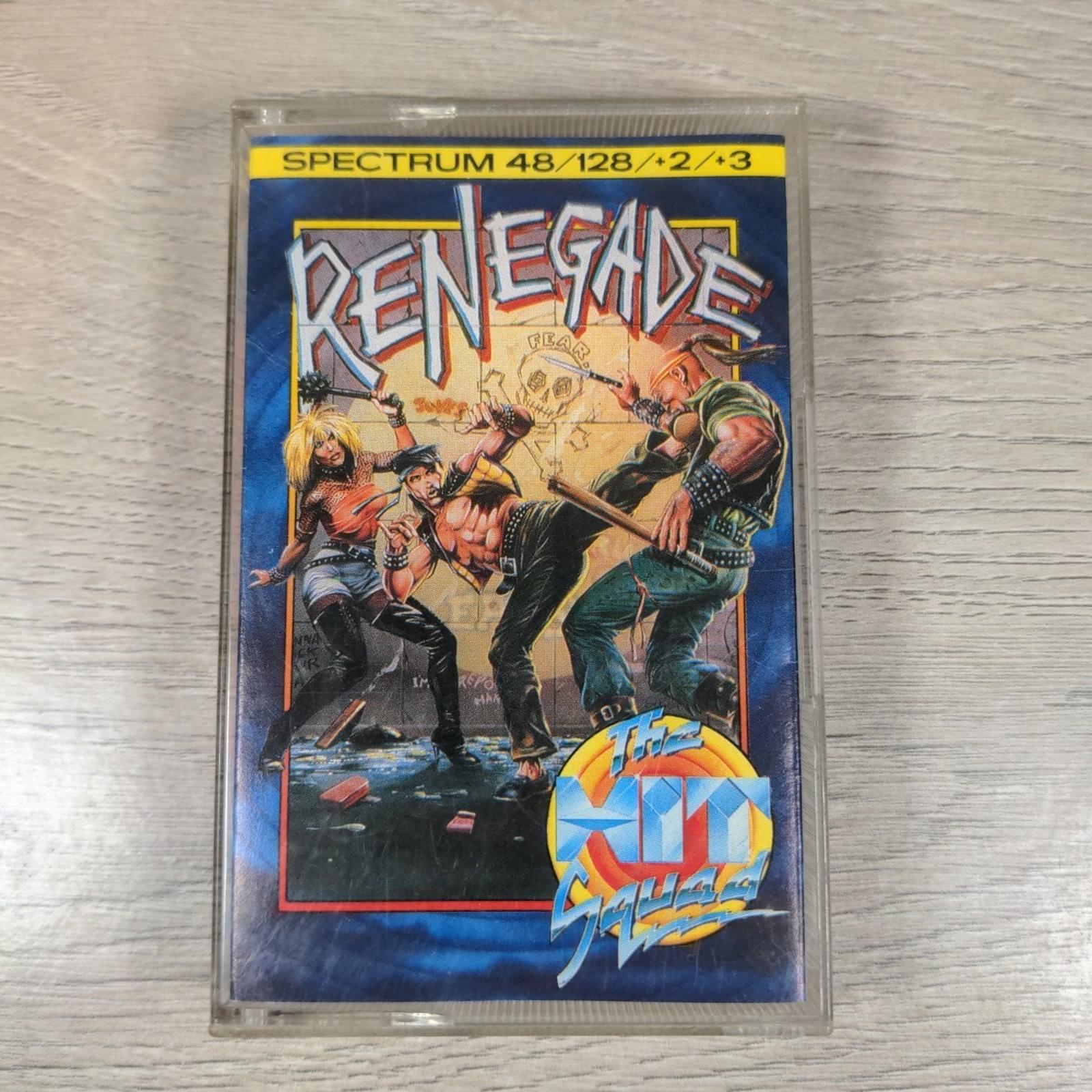 Renegade ZX Spectrum 48/128K Game Cassette The Hit Squad Tested & Working