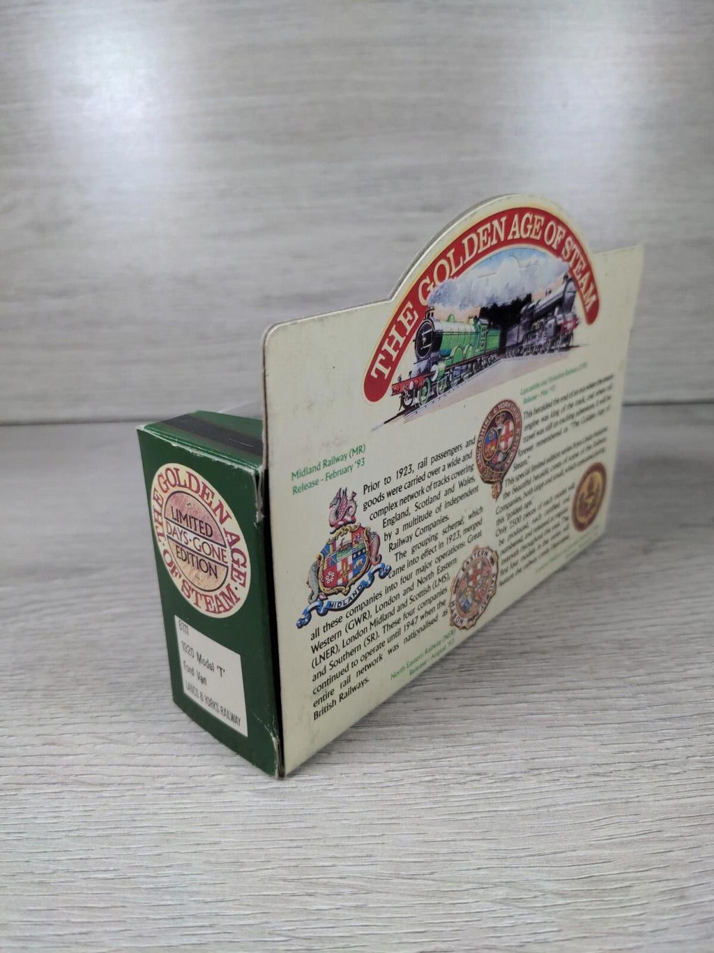 Lledo The Golden Age of Steam 1920 Model T Ford Van 6111 Lancs & Yorks Railway - Retrorama UK
