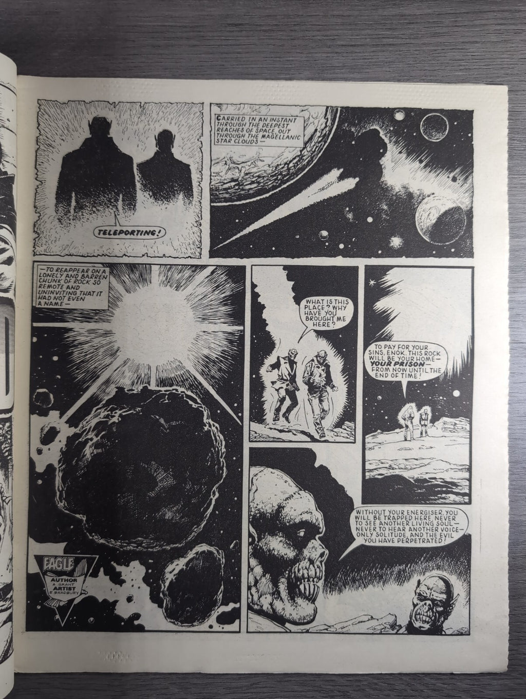 Eagle Comic Issue No. 240 25th October 1986 Vintage Retro UK Comic