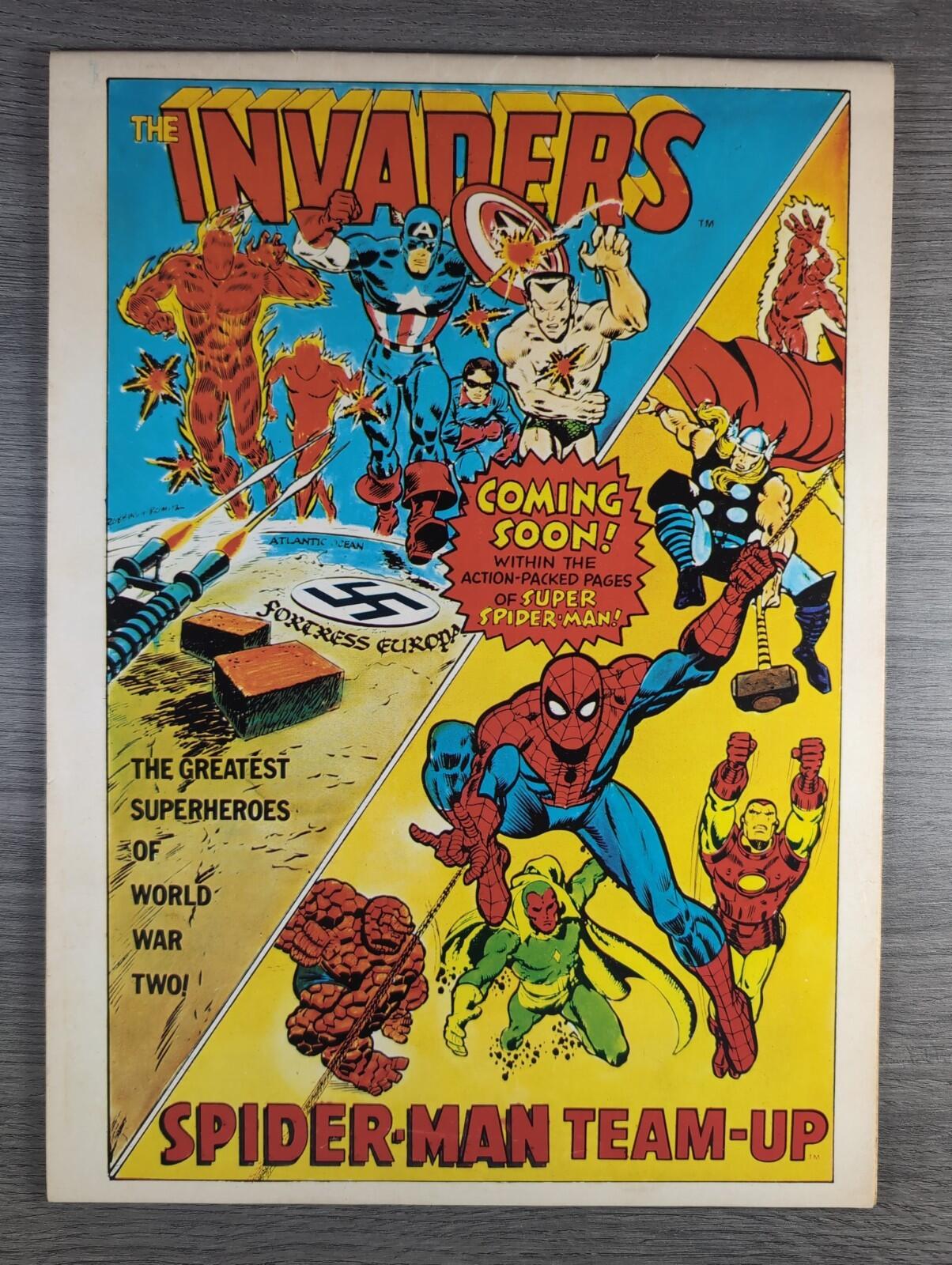 Super Spider-Man With The Super Heroes No. 184 Marvel Comics 18th August 1976