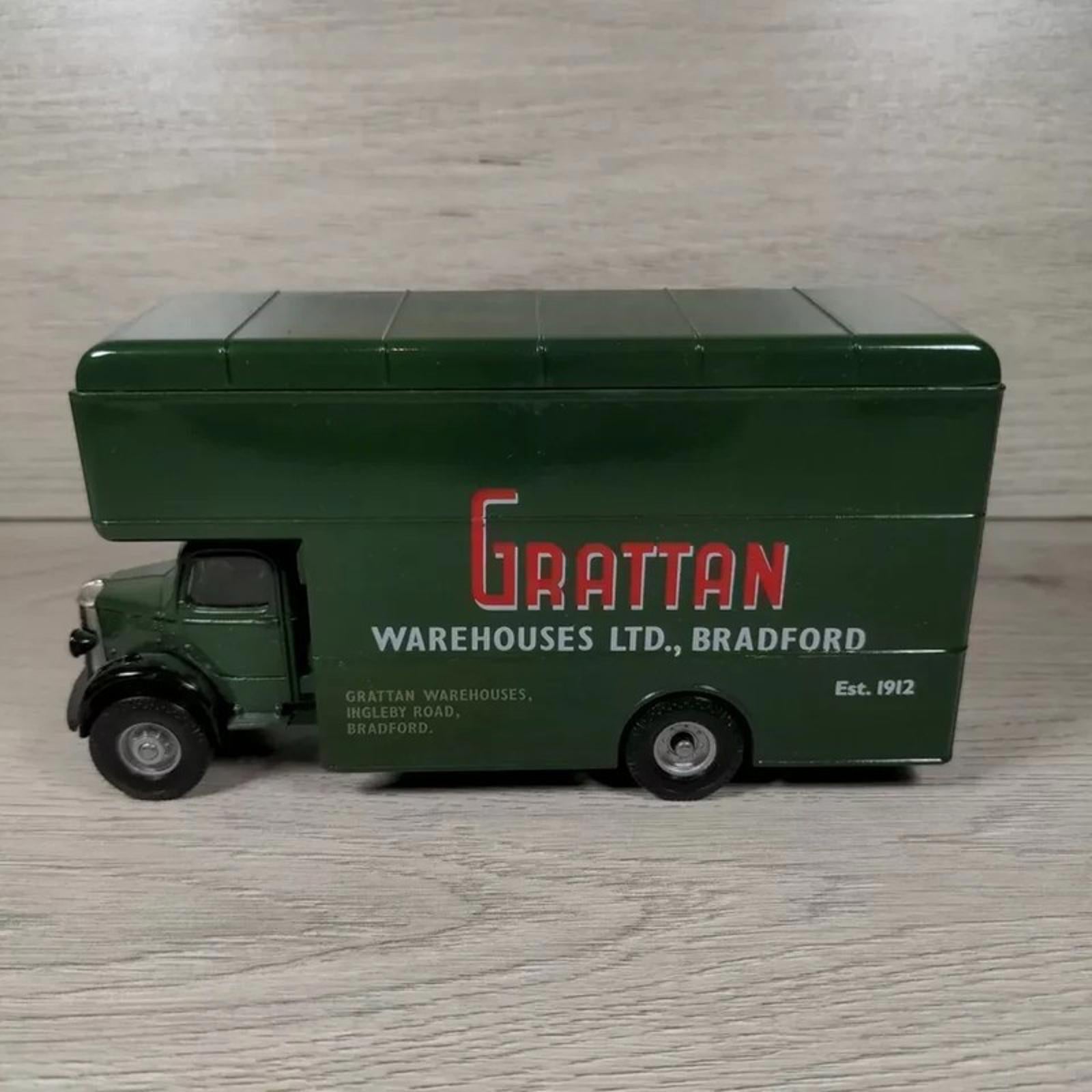 Corgi Limited Edition Gratton Warehouses Luton Van 1:50 Scale Diecast Model 9708