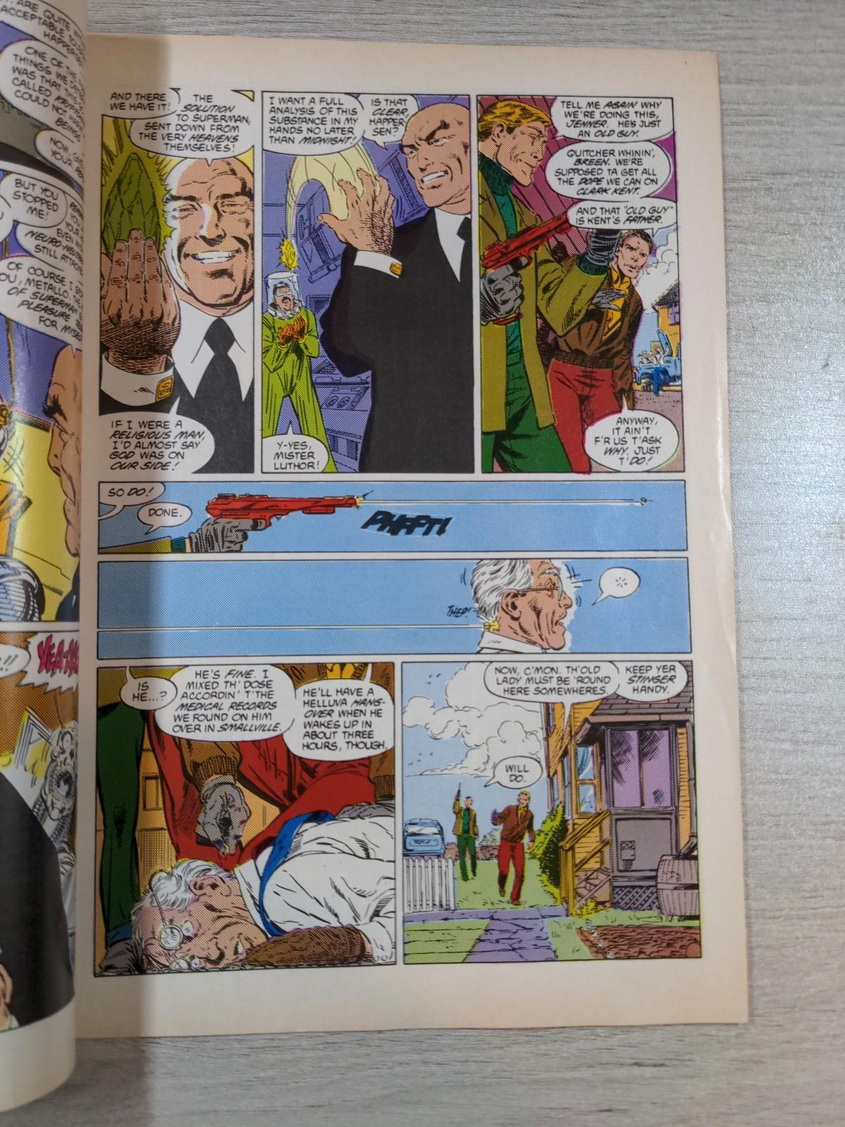 DC Comics Superman Issue No #12  1988 Vintage Comic