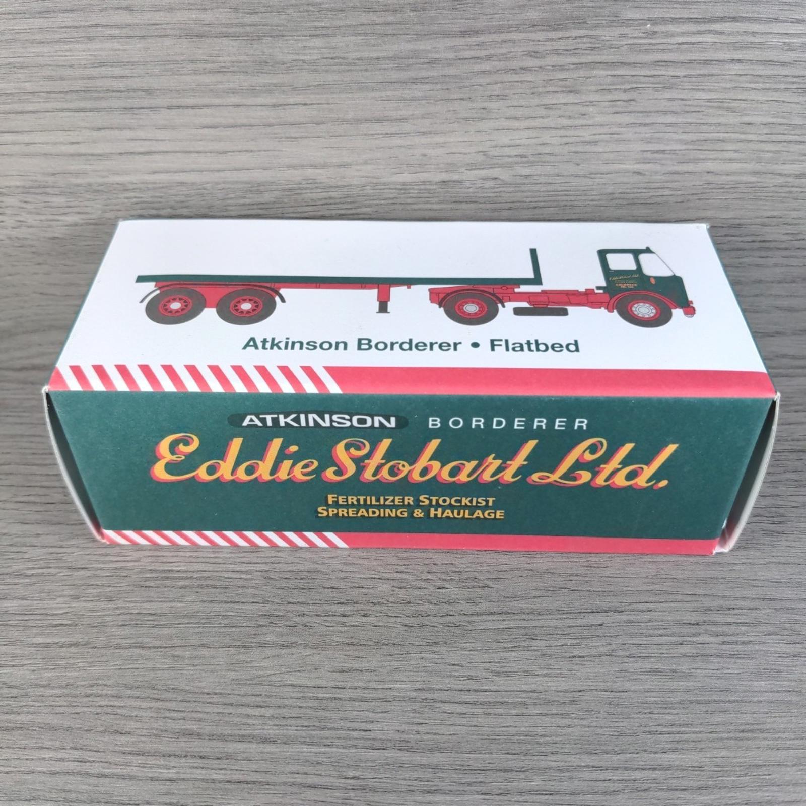 Atlas Editions Eddie Stobart Atkinson Borderer Flatbed 1:76 Scale Die-Cast Model