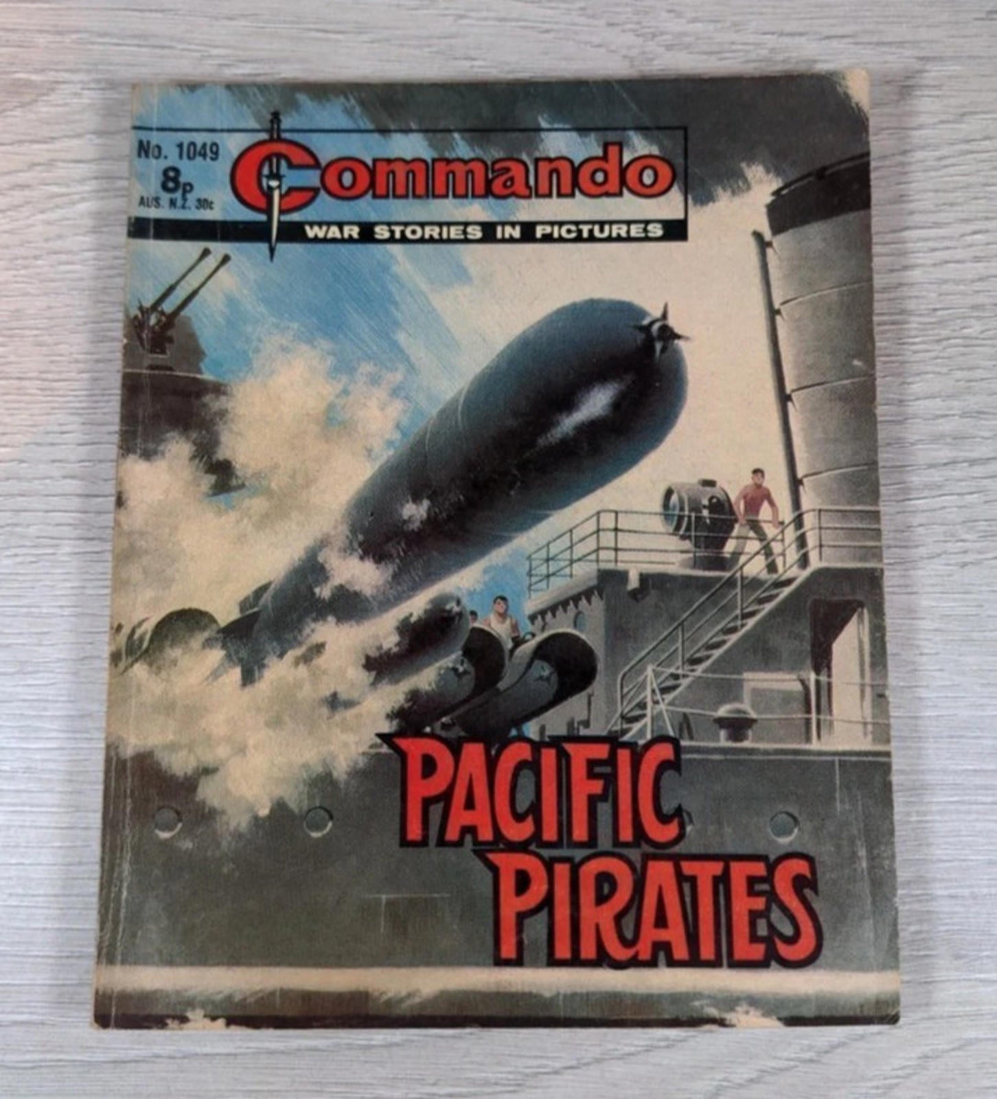 Commando Comic Issue Number 1049 Pacific Pirates - Retrorama UK